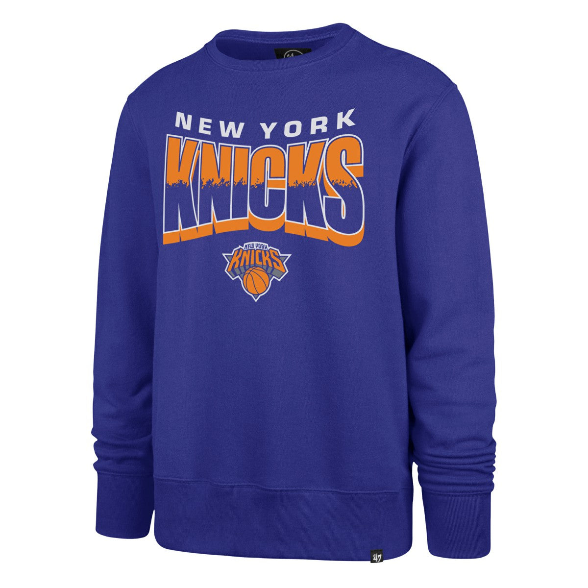 47 brand New York Knicks '47 Unisex Brush By Headline Crewneck Sweatshirt