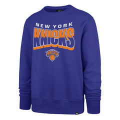 47 brand New York Knicks '47 Unisex Brush By Headline Crewneck Sweatshirt
