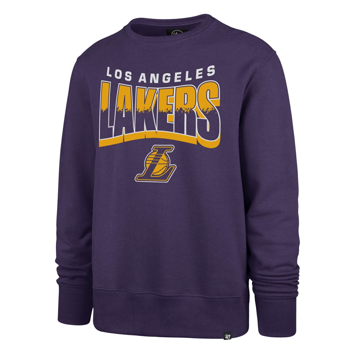 47 brand Los Angeles Lakers '47 Unisex Brush By Headline Crewneck Sweatshirt