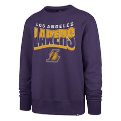 47 brand Los Angeles Lakers '47 Unisex Brush By Headline Crewneck Sweatshirt