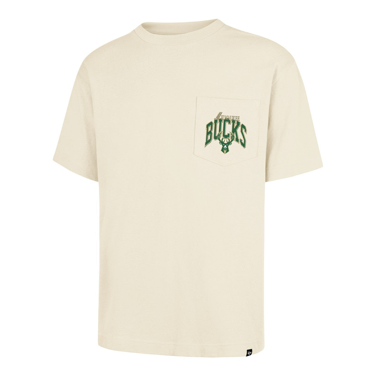 47 brand Milwaukee Bucks '47 Unisex Crossover Collection Foundation Pocket T-Shirt