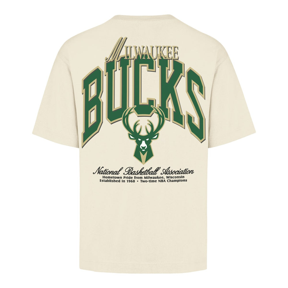 47 brand Milwaukee Bucks '47 Unisex Crossover Collection Foundation Pocket T-Shirt