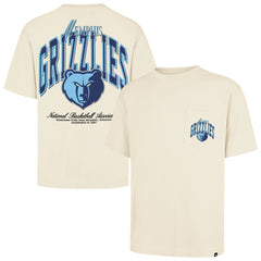 47 brand Memphis Grizzlies '47 Unisex Crossover Collection Foundation Pocket T-Shirt