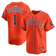 Orange Carlos Correa Houston Astros Nike Alternate Limited Player Jersey