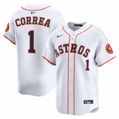 White Carlos Correa Houston Astros Nike Home Limited Player Jersey