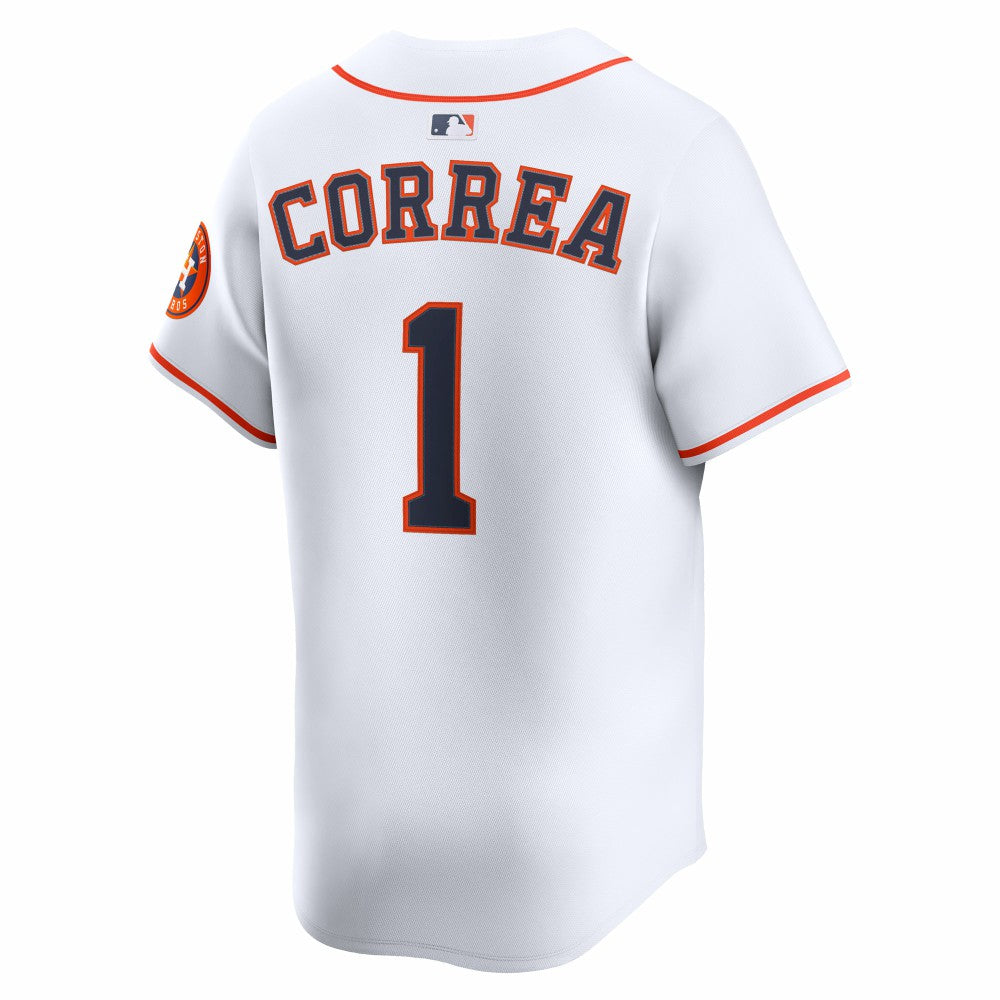 White Carlos Correa Houston Astros Nike Home Limited Player Jersey