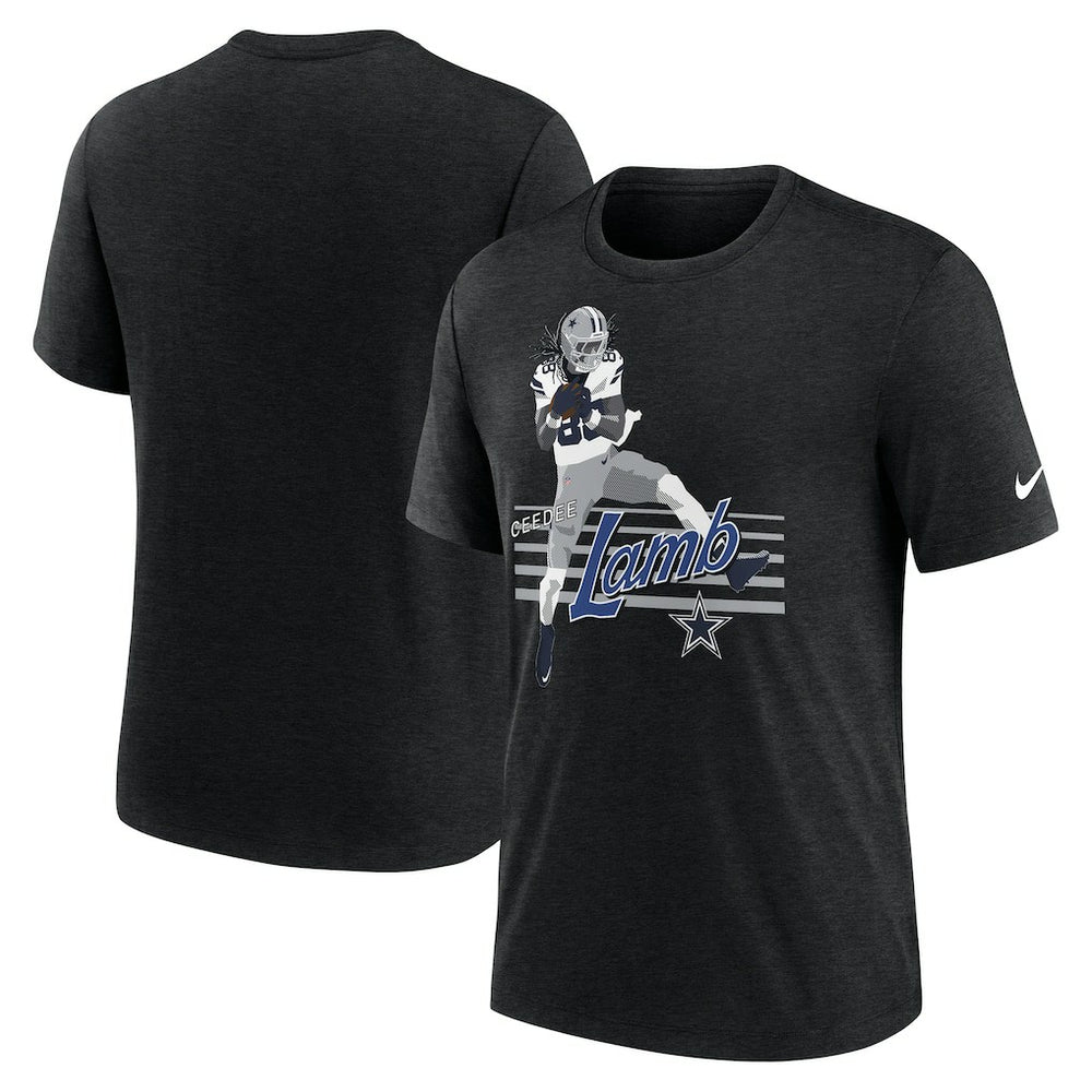 CeeDee Lamb  Player Graphic T-Shirt - Dallas Cowboys T-shirts