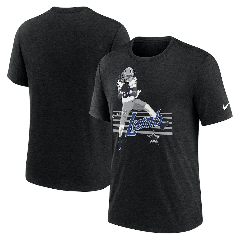 CeeDee Lamb  Player Graphic T-Shirt - Dallas Cowboys T-shirts
