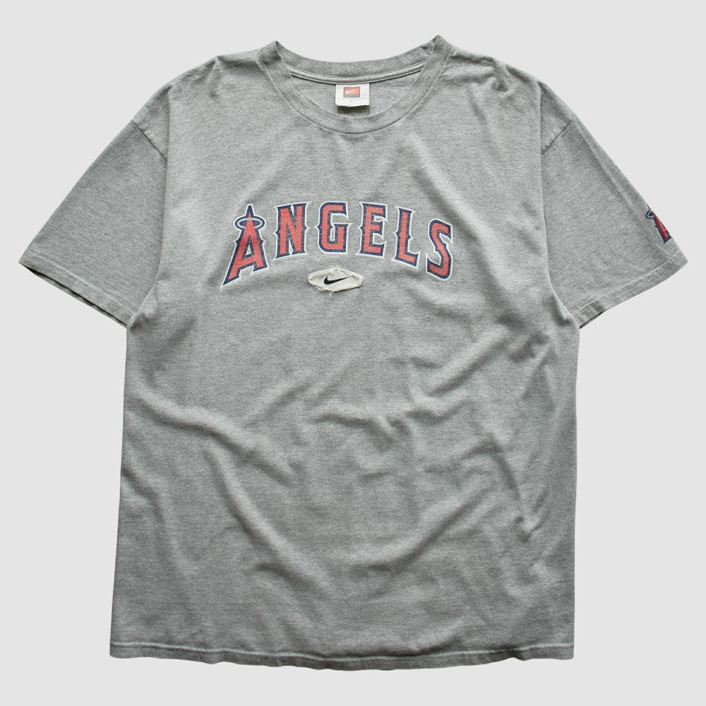 Gray Los Angeles Angels Nike 2000s T-Shirt
