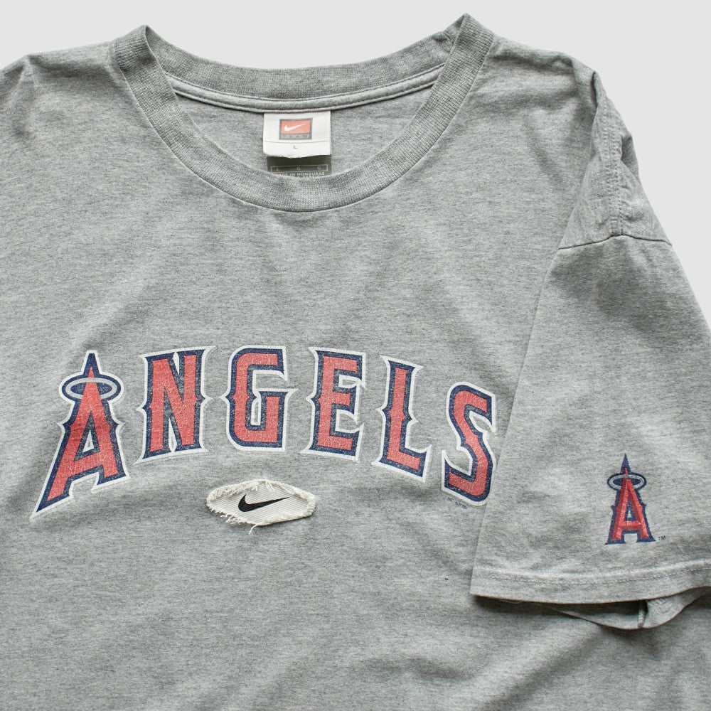 Gray Los Angeles Angels Nike 2000s T-Shirt