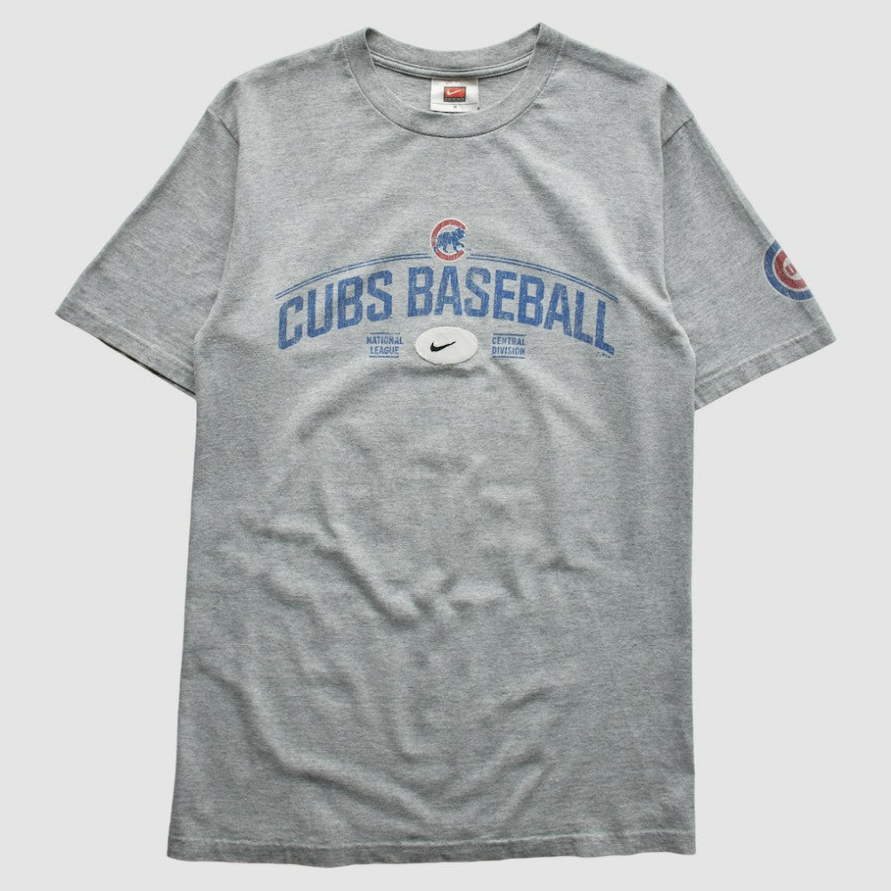 Gray Chicago Cubs Nike 2000s T-Shirt