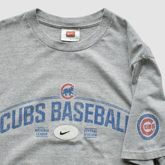Gray Chicago Cubs Nike 2000s T-Shirt