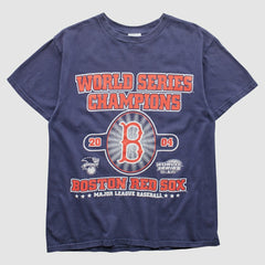 Navy Boston Red Sox Dynasty 2004 T-Shirt
