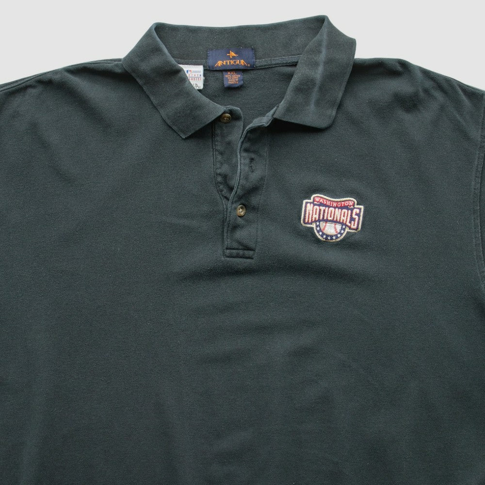 Dark Heather Gray Washington Nationals 90s T-Shirt
