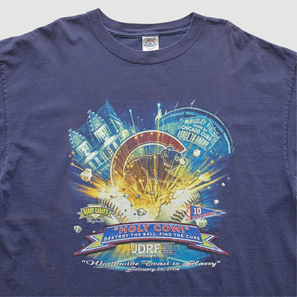 Navy Chicago Cubs 2004 T-Shirt