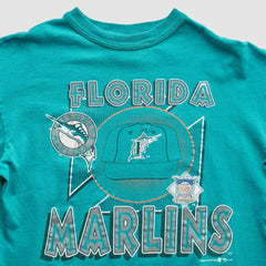 Teal Miami Marlins Team Rated 1993 T-Shirt