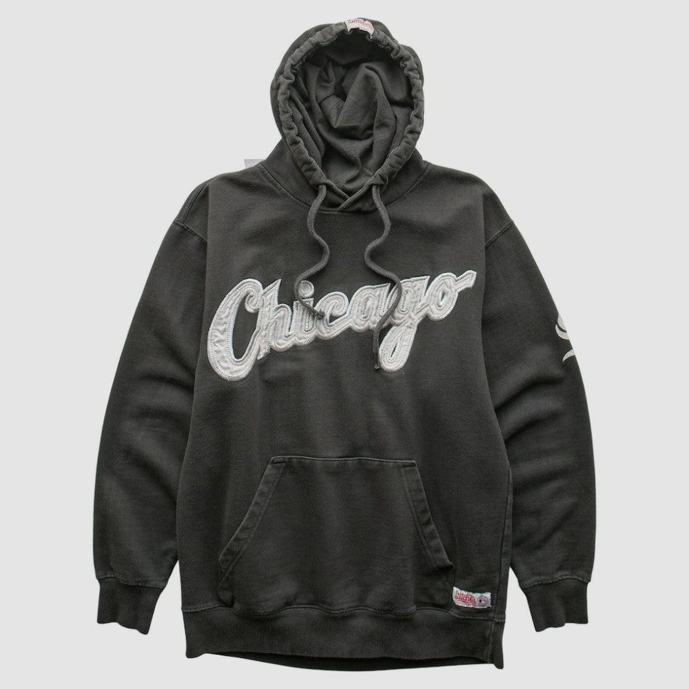 Black Chicago White Sox Stitches 2000s Pullover Sweatshirt