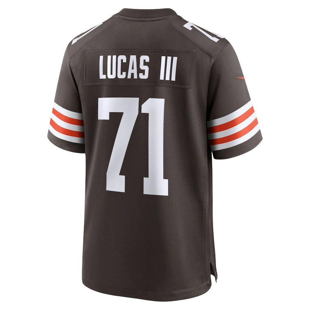 Cornelius Lucas  Team Game Jersey - Cleveland Browns Jerseys