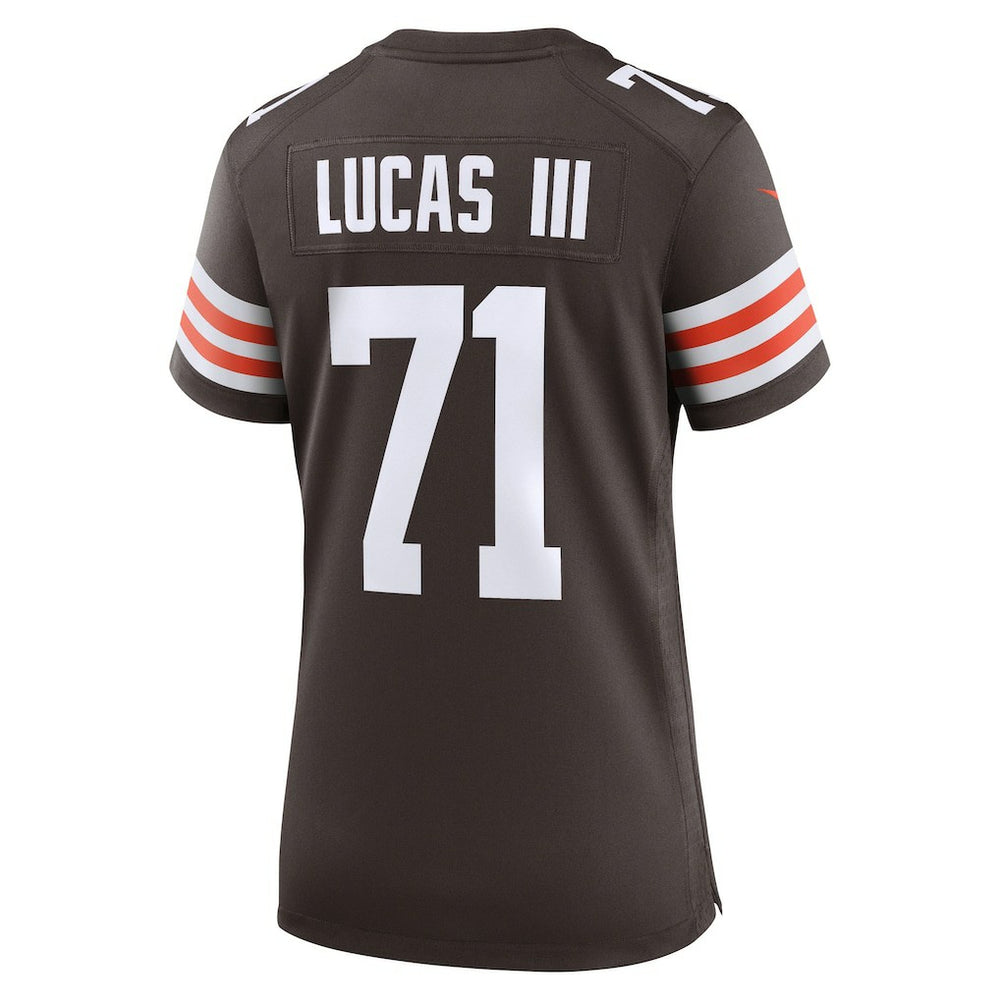 Cornelius Lucas  Women's Team Game Jersey - Cleveland Browns Jerseys