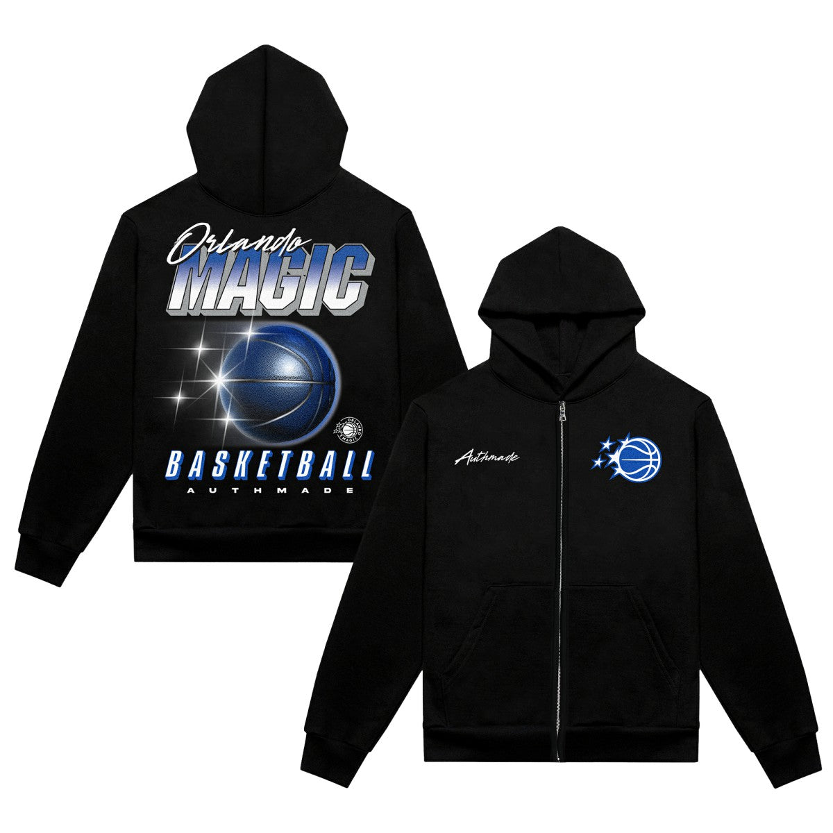 Orlando Magic Authmade Unisex Premium Boxy Full-Zip Hoodie