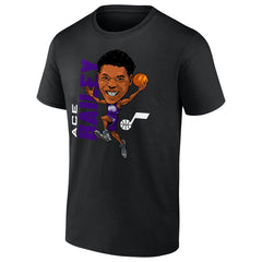 Ace Bailey Utah Jazz Caricature T-Shirt