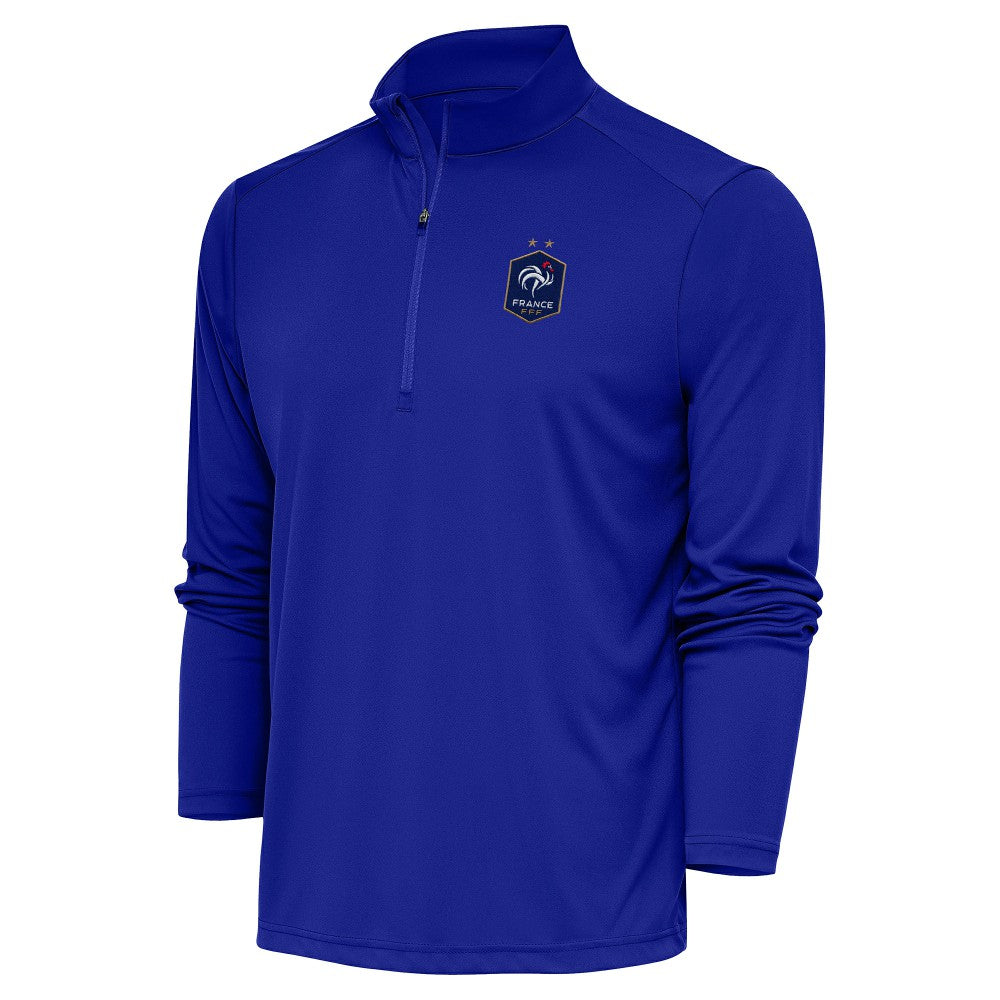 France National Team Antigua Statement Quarter-Zip Pullover