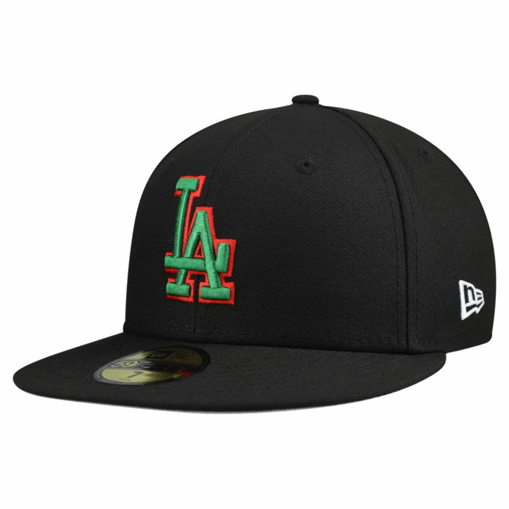 Black Los Angeles Dodgers New Era Mexico 59FIFTY Fitted Hat