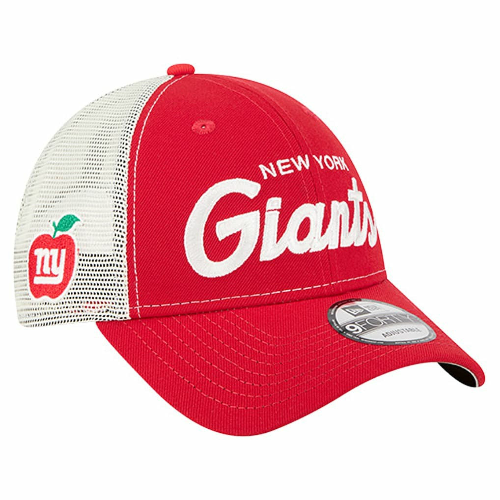 Apple Trucker 9FORTY Adjustable Hat - New York Giants Hats