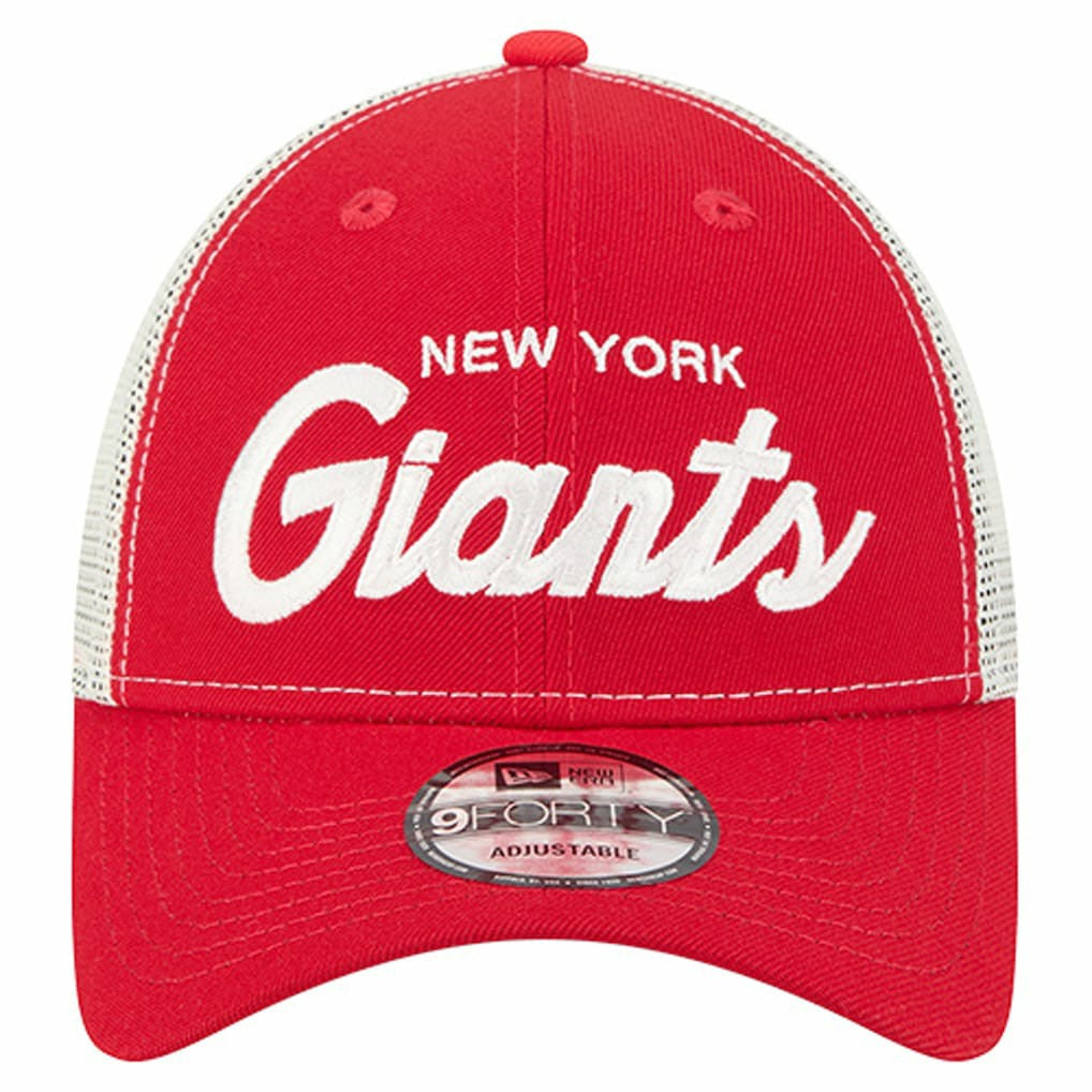 Apple Trucker 9FORTY Adjustable Hat - New York Giants Hats