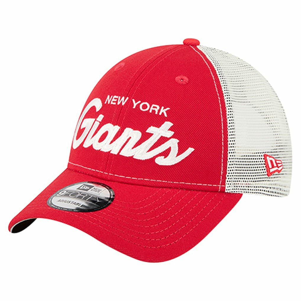 Apple Trucker 9FORTY Adjustable Hat - New York Giants Hats