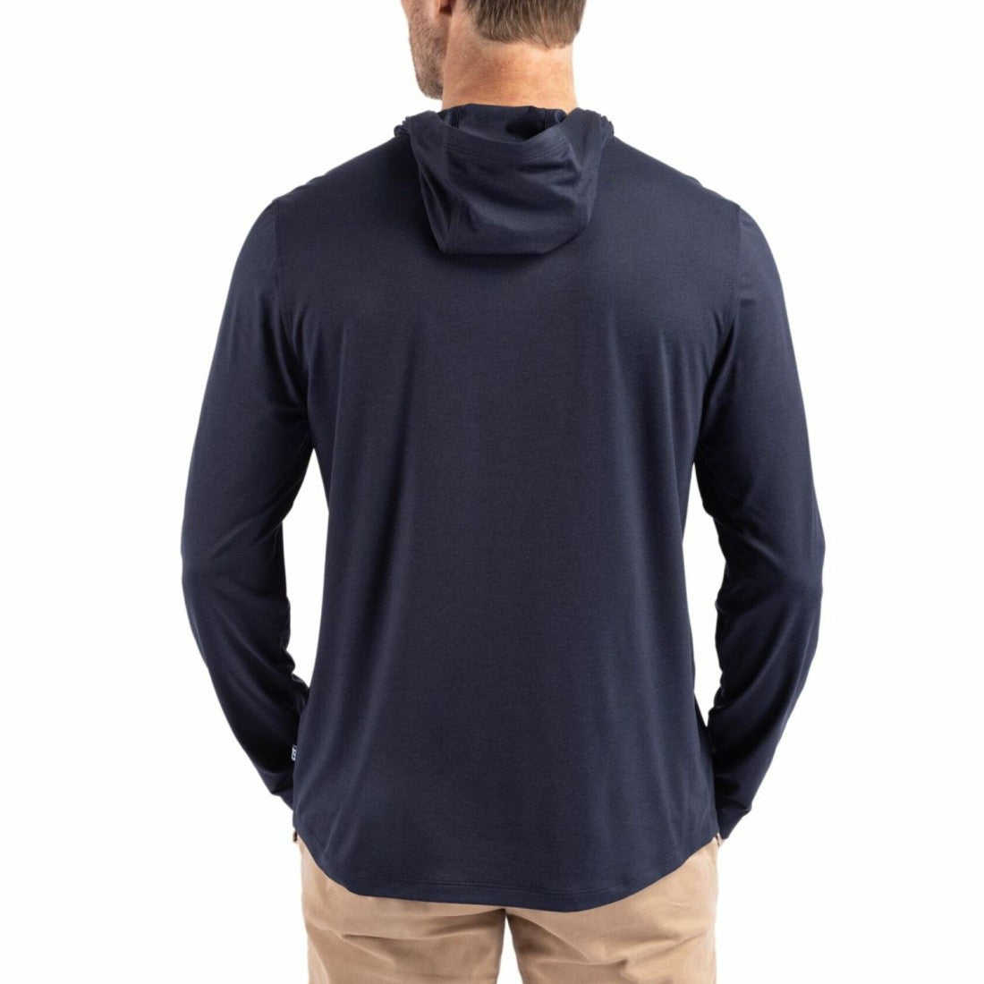 Cutter & Buck Coastline Epic Comfort Eco Recycled Long Sleeve Hoodie T-Shirt - Seattle Seahawks Hoodies