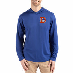 Cutter & Buck Coastline Epic Comfort Eco Recycled Long Sleeve Hoodie T-Shirt - Denver Broncos Hoodies