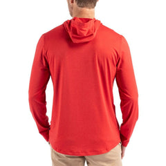 Cutter & Buck Americana Coastline Epic Comfort Eco Recycled Long Sleeve Hoodie T-Shirt - Kansas City Chiefs Hoodies