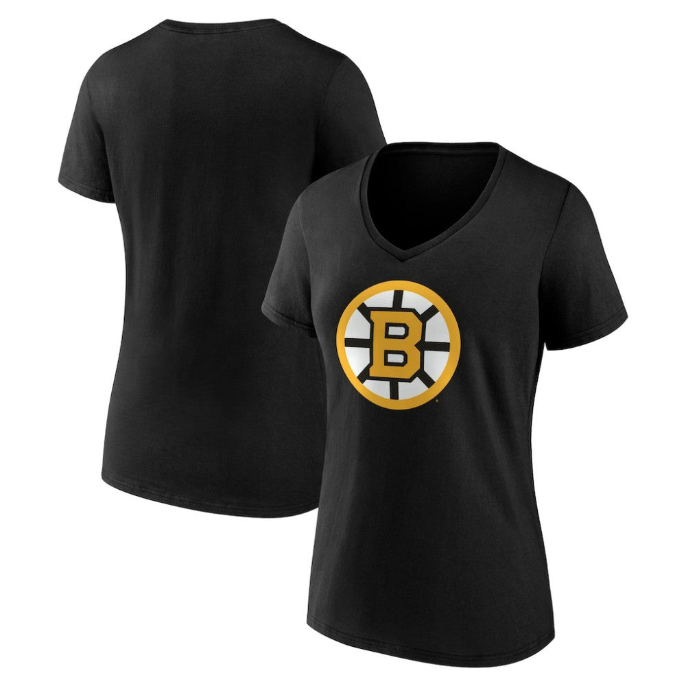 NHL Boston Bruins Women's Essential V-Neck T-Shirt