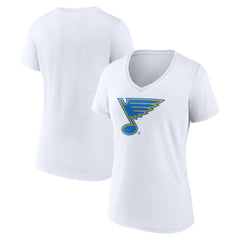 NHL St. Louis Blues Women's Essential V-Neck T-Shirt