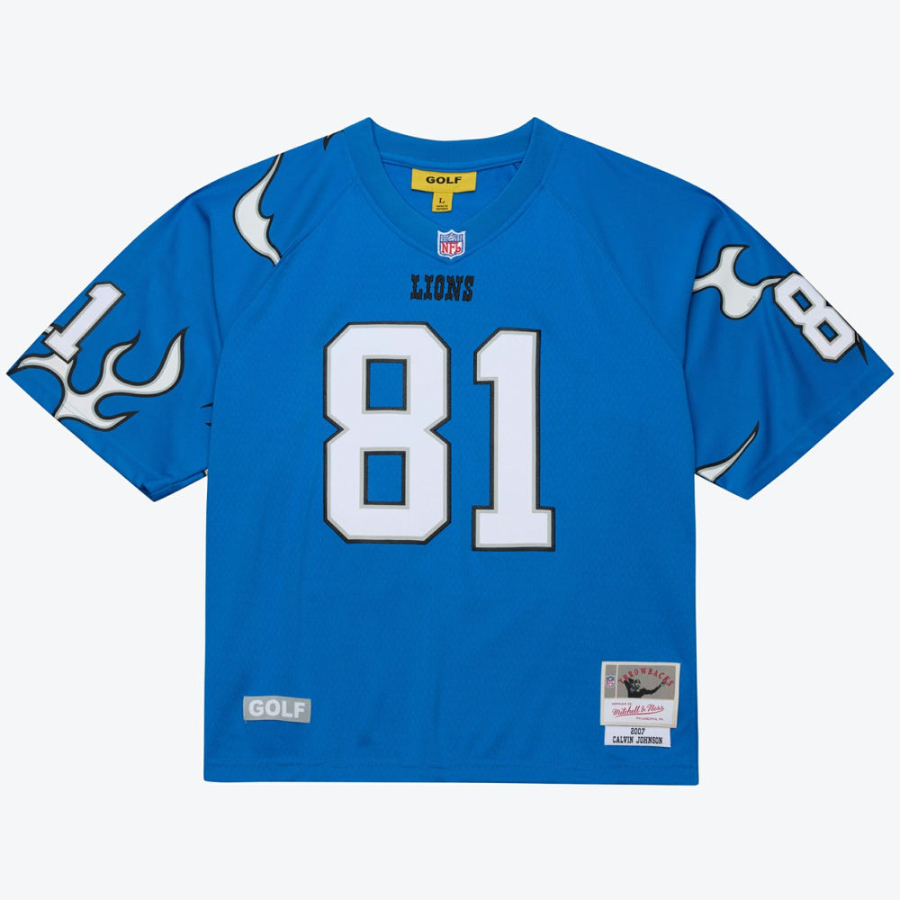 Calvin Johnson  x Golf Wang Unisex 2007 Legacy Fashion Jersey - Detroit Lions Jerseys