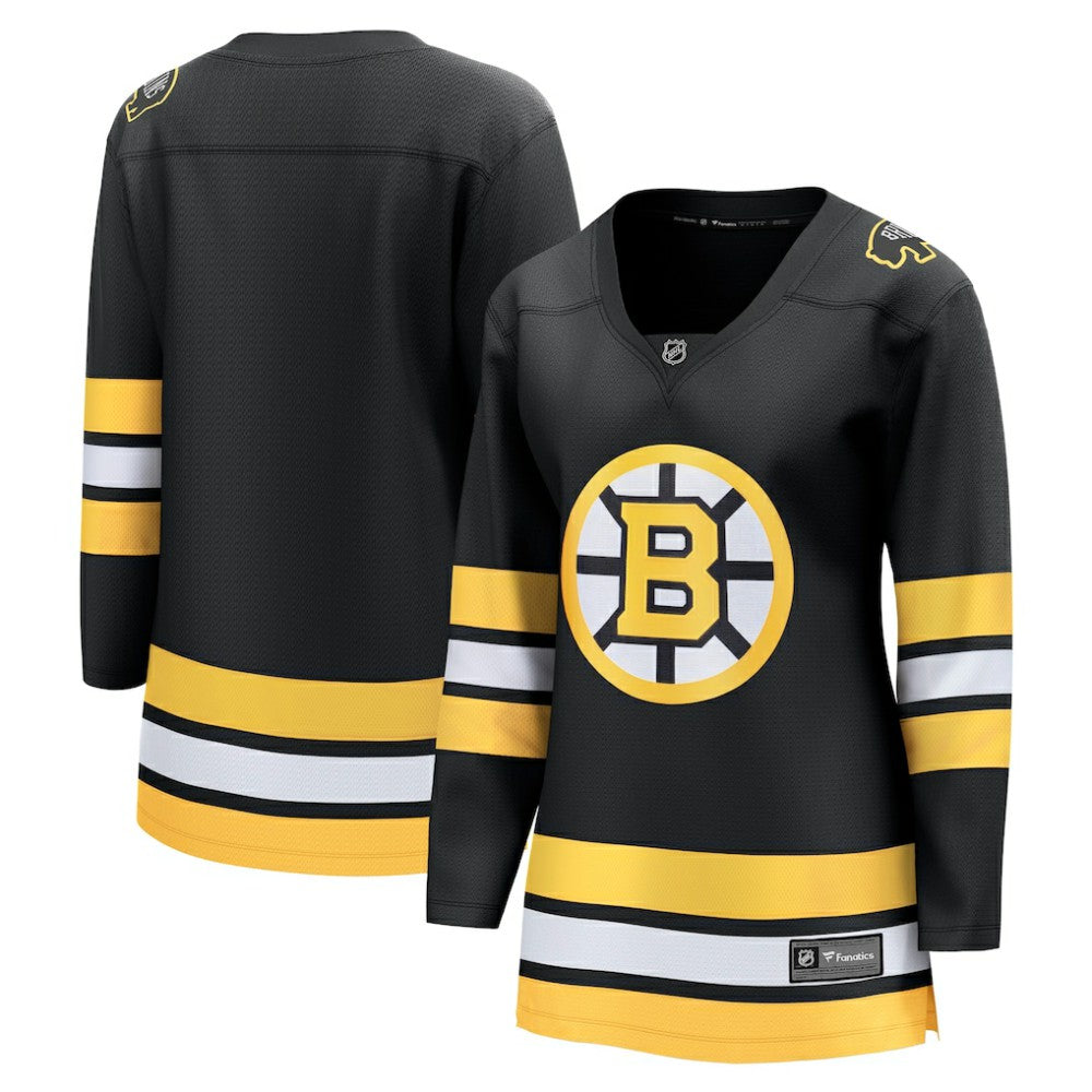 NHL Boston Bruins Fanatics Women's Anniversary Home Breakaway Jersey