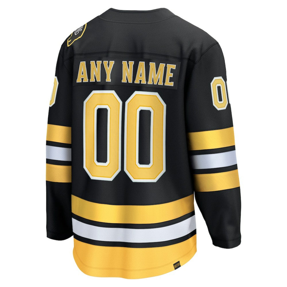 NHL Boston Bruins Fanatics Home Breakaway Custom Jersey