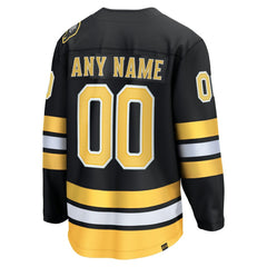 NHL Boston Bruins Fanatics Home Breakaway Custom Jersey