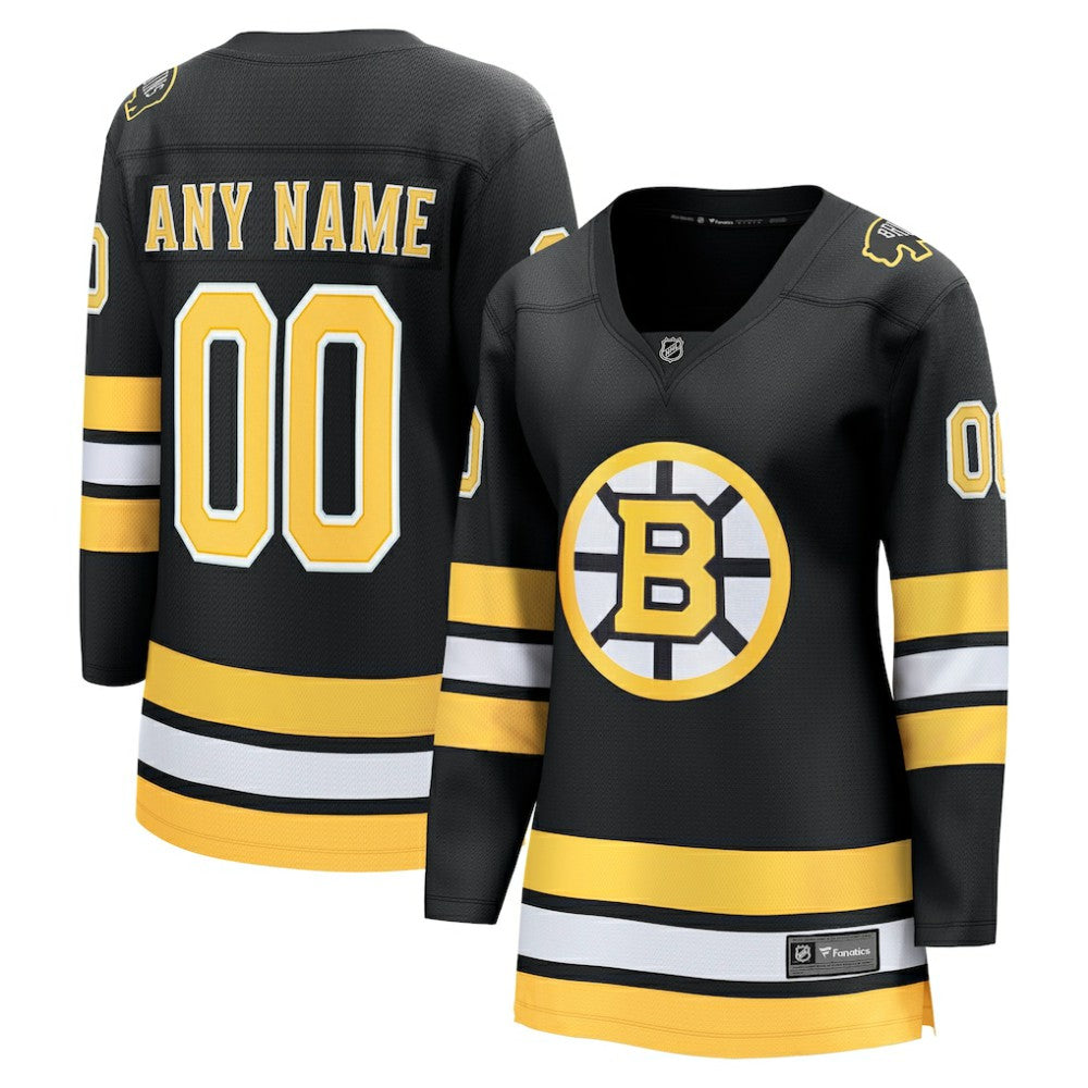 NHL Boston Bruins Fanatics Women's Home Breakaway Custom Jersey
