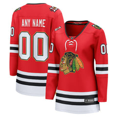 NHL Chicago Blackhawks Fanatics Women's Centennial Breakaway Custom Jersey