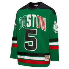 Mitchell & Ness Kevin Garnett Boston Celtics Unisex Maxxed Out Fashion Hockey Jersey