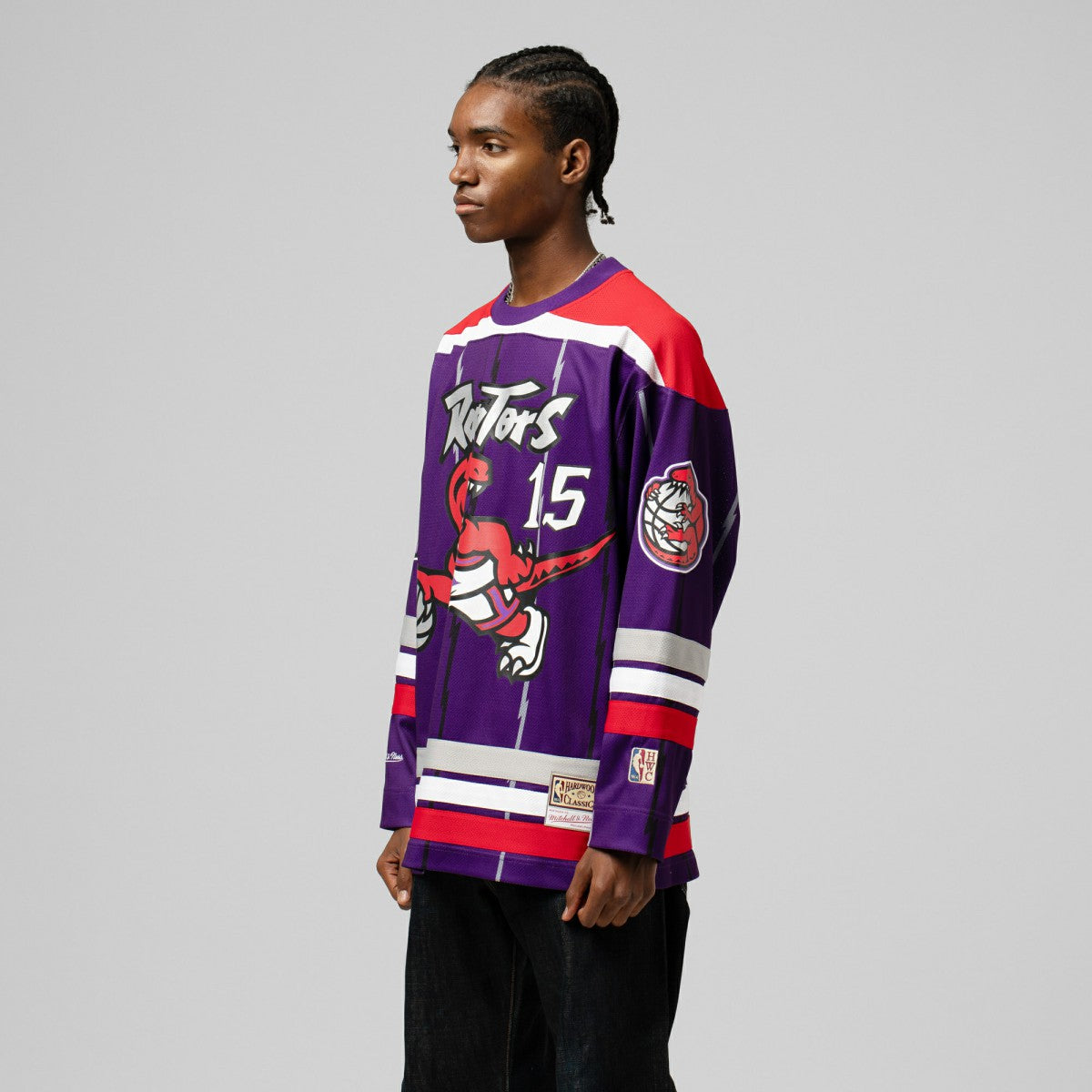Mitchell & Ness Vince Carter Toronto Raptors Unisex Maxxed Out Fashion Hockey Jersey