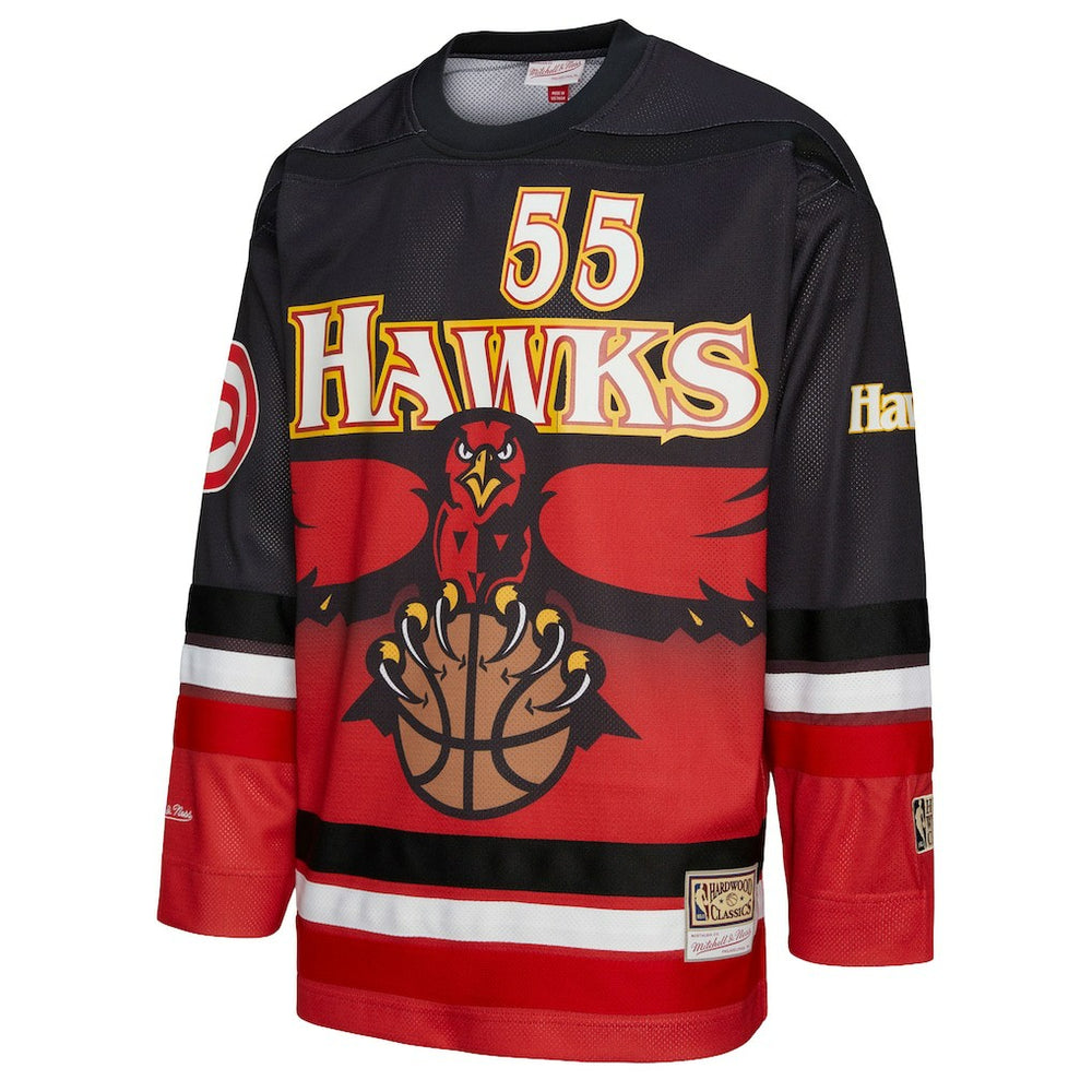 Mitchell & Ness Dikembe Mutombo Atlanta Hawks Unisex Maxxed Out Fashion Hockey Jersey