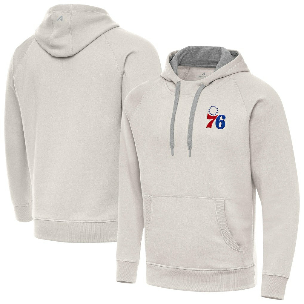 Philadelphia 76ers Antigua Victory Pullover Hoodie