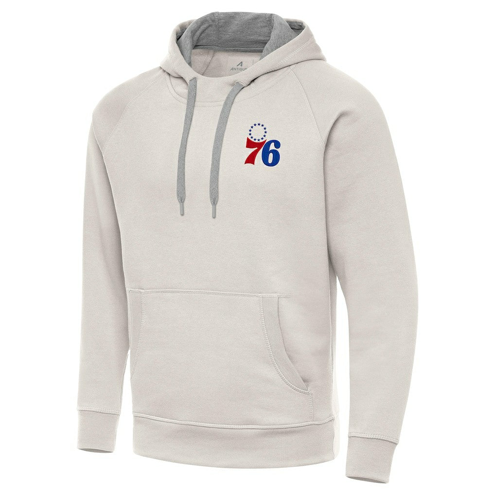 Philadelphia 76ers Antigua Victory Pullover Hoodie
