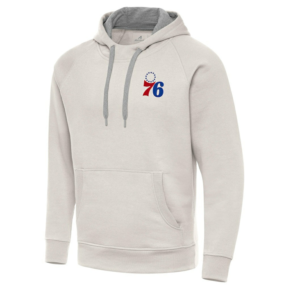 Philadelphia 76ers Antigua Victory Pullover Hoodie