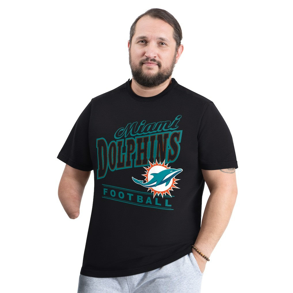 G-III Sports by Carl Banks Adaptive Headliner Graphic T-Shirt - Miami Dolphins T-shirts
