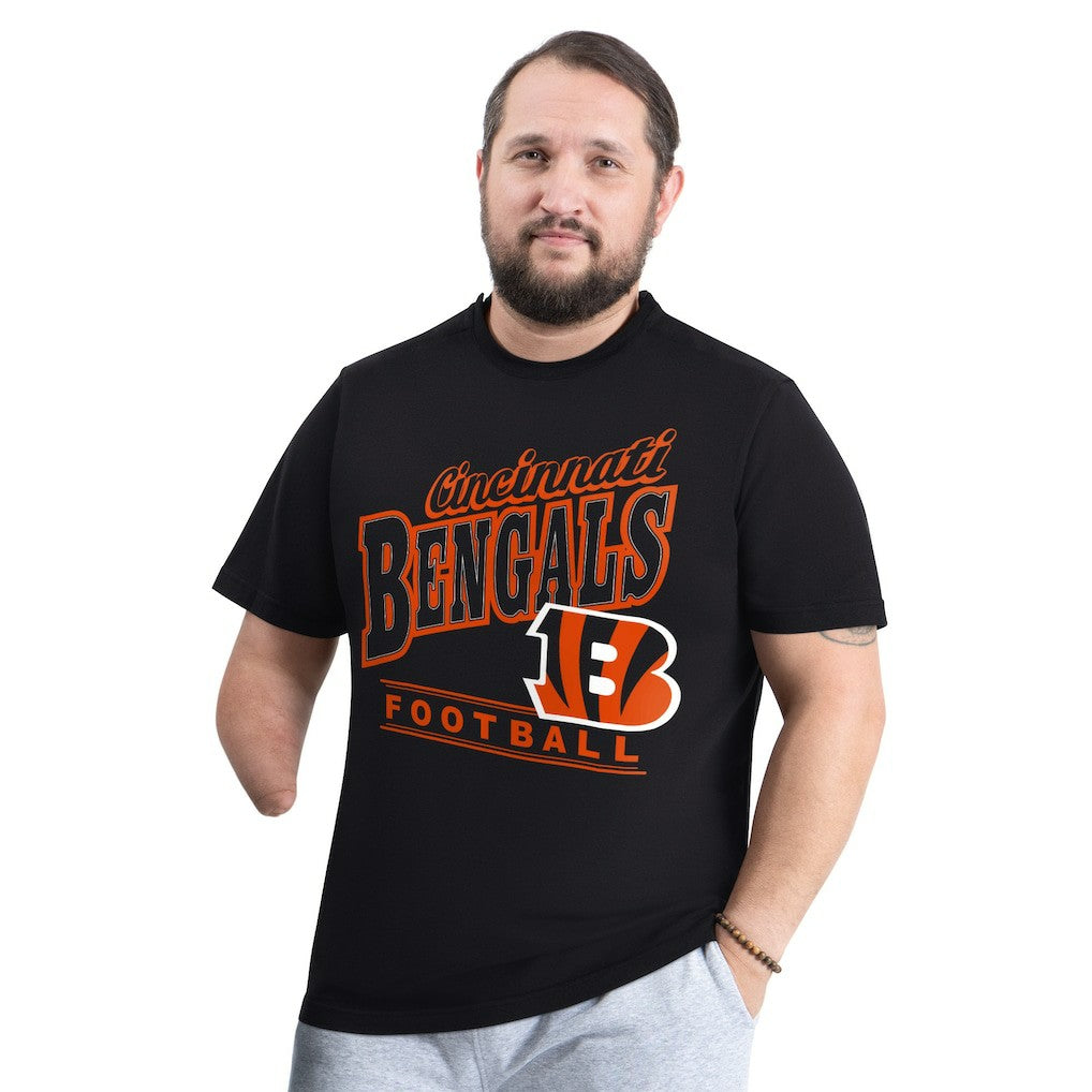G-III Sports by Carl Banks Adaptive Headliner Graphic T-Shirt - Cincinnati Bengals T-shirts