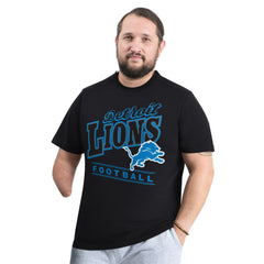 G-III Sports by Carl Banks Adaptive Headliner Graphic T-Shirt - Detroit Lions T-shirts